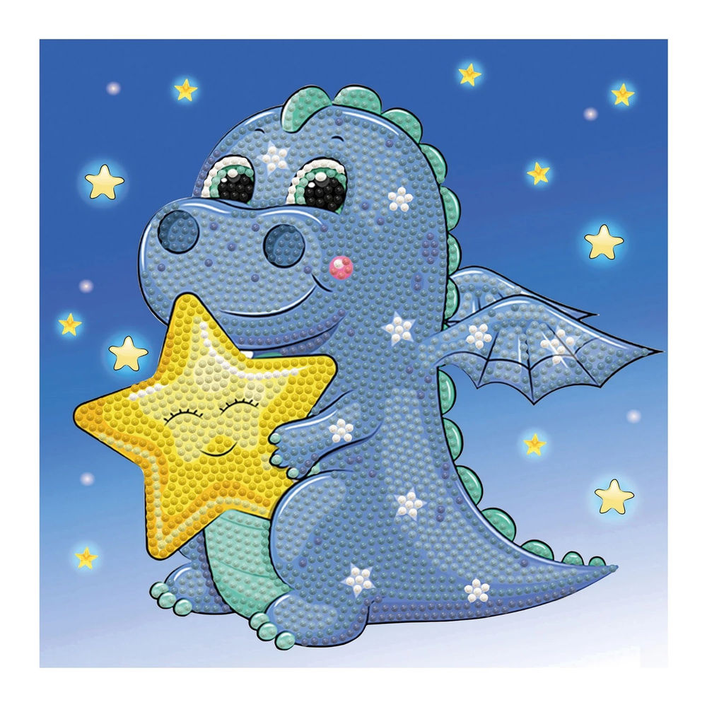 Diamond Painting Gute Nacht Drache