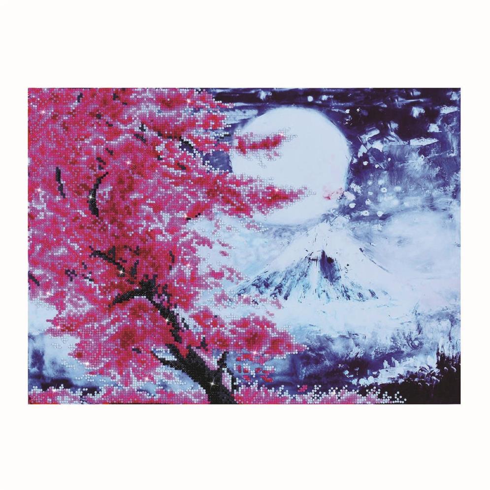 Diamond Painting Kirschblüten