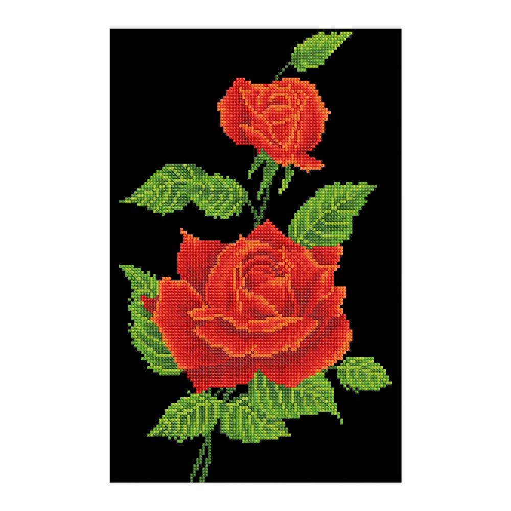 Diamond Painting Rote Rosen