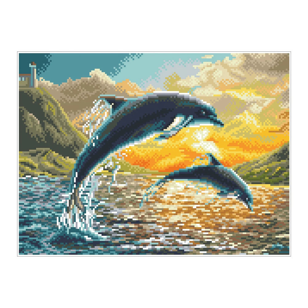 Diamond Painting Delfine