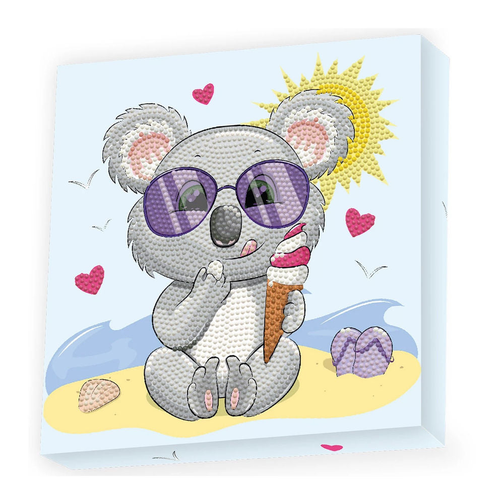 Diamond Painting Koala Eiscreme