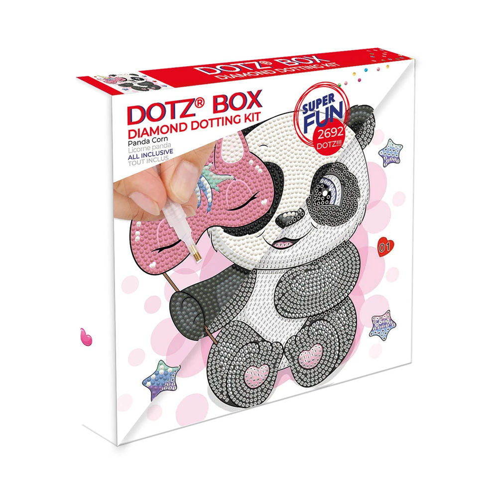Diamond Painting Panda mit Maske