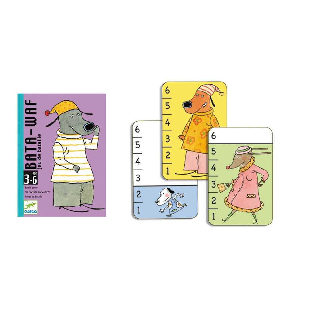 Djeco Kartenspiel Bata-Waf
