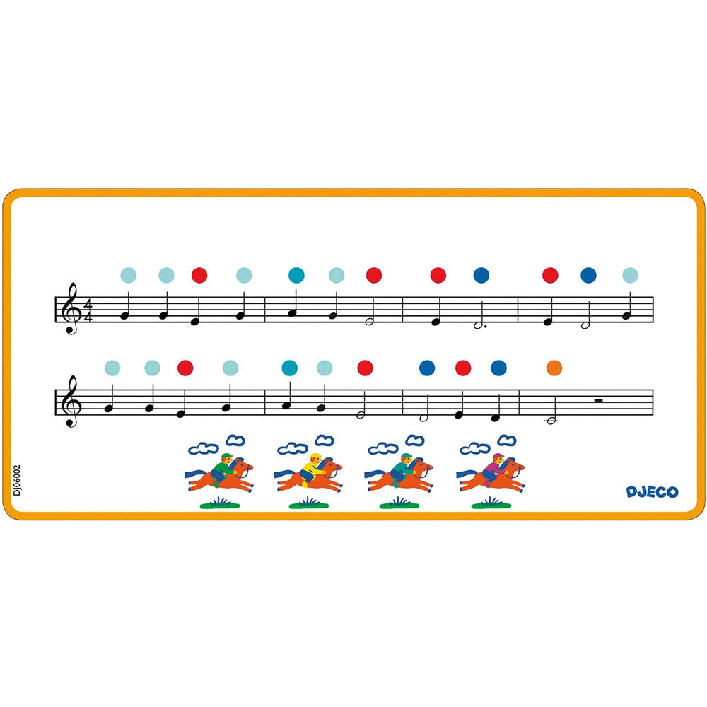 Djeco Metallophone Katze