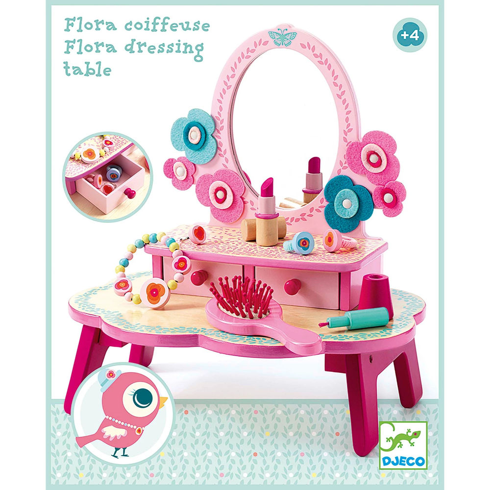 Djeco Rollenspiel Flora's Frisierspiegel