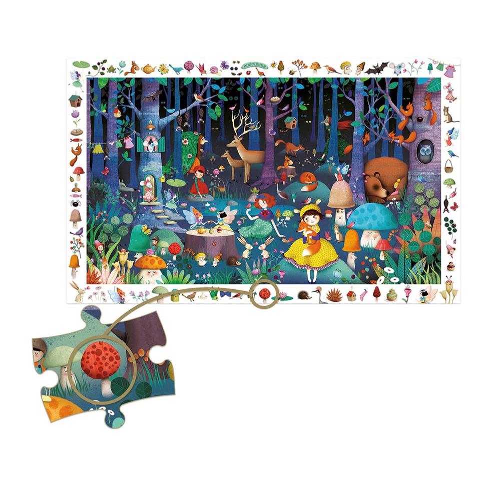 Puzzle Zauberwald, 100 Teile
