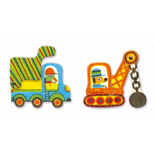 Puzzle Duo Fahrzeuge
