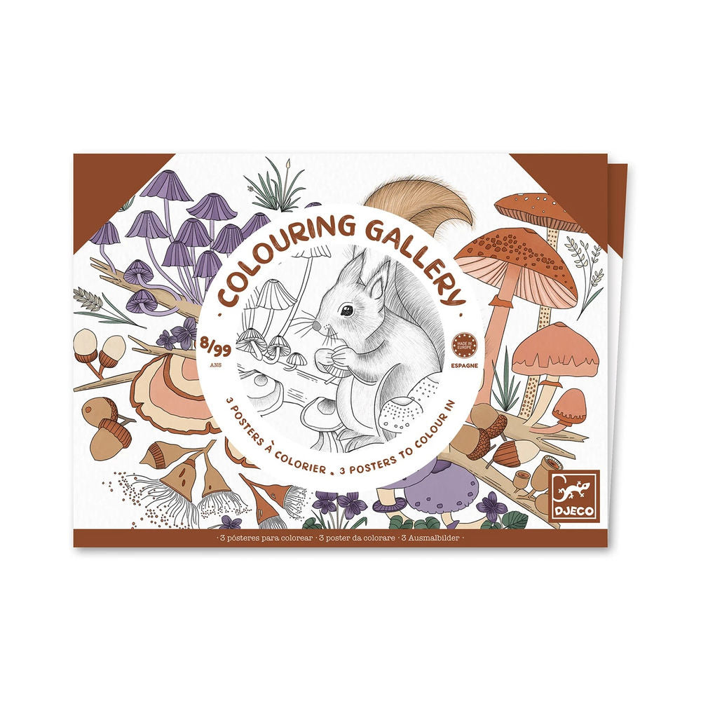 Djeco Colouring Gallery Natur