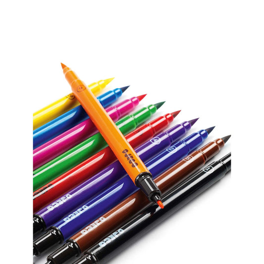 Djeco 10 Filzpinsel classic