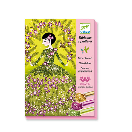 Djeco Flitterbilder Glitzerkleid