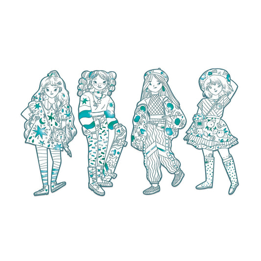 Djeco Fashion Malfiguren Angèle