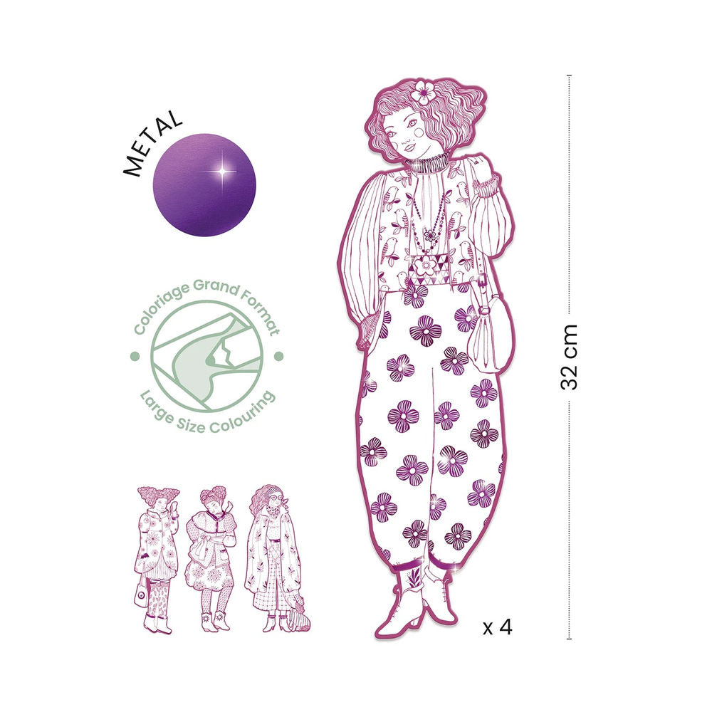 Djeco Fashion Malfiguren Rosemary