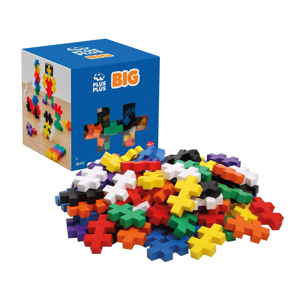 Plus-Plus Open Play BIG Basic Mix 100 pcs