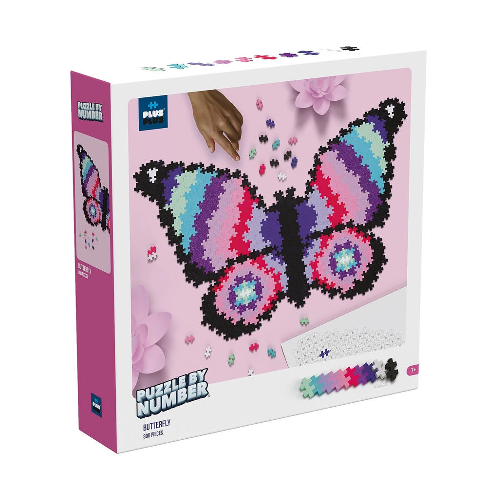Plus-plus 800 Kreativ Bausteine Puzzle Schmetterling