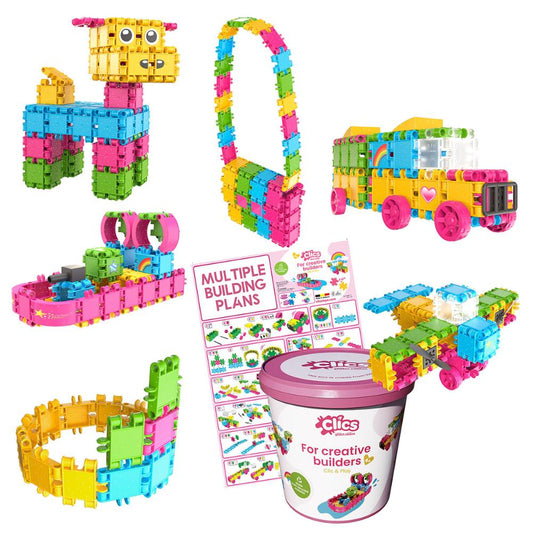 Clics Box Glitter 8 in 1, 175 Teile