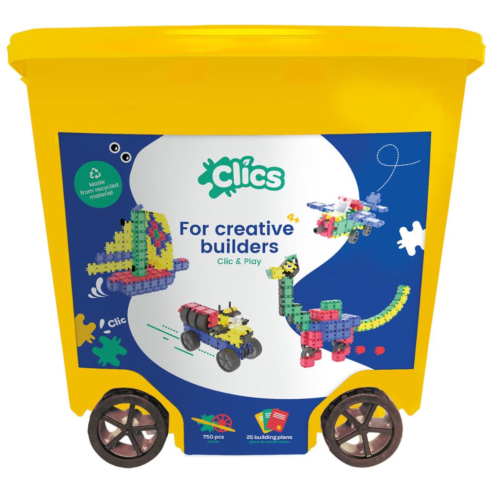 Clics Box Bausatz, 750 Teile