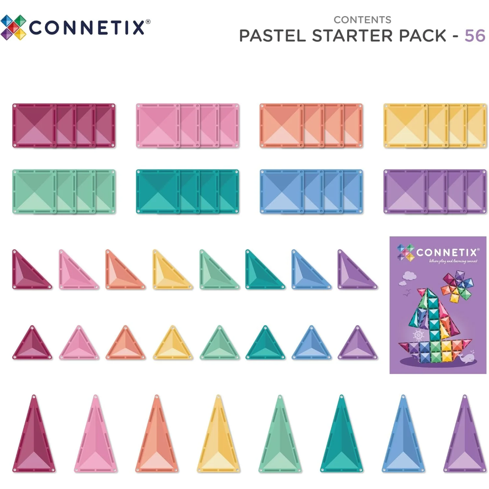 Pastell Starter Pack, 56-teilig