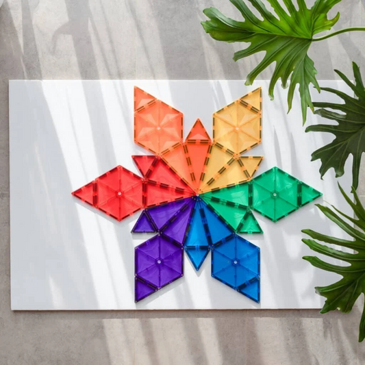 Regenbogen Geometrie Packung, 30-teilig