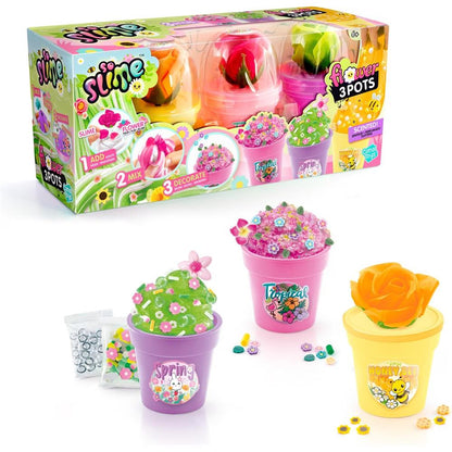 Slime Flower Pack, 3-teilig