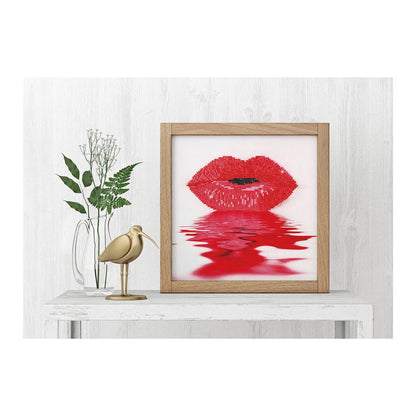 Diamond Painting Rote Lippen