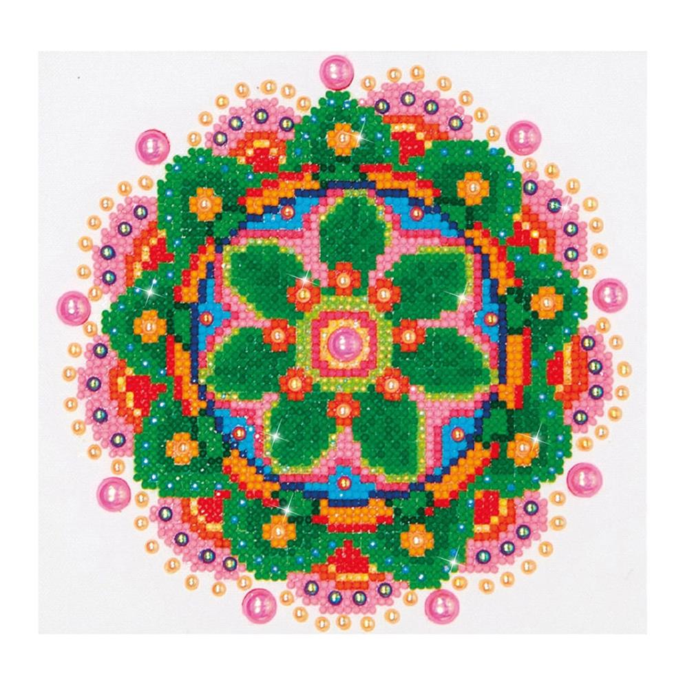 Diamond Painting Blumen Mandala