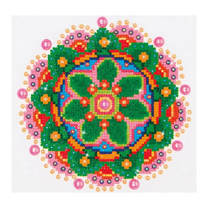 Diamond Painting Blumen Mandala