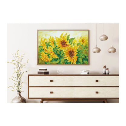 Diamond Painting Sonnenblumenfeld