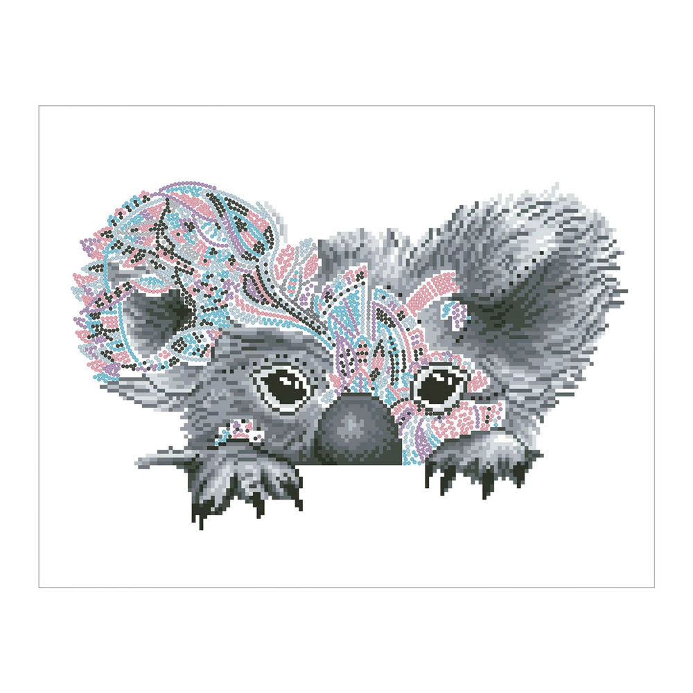 Diamond Painting Koala bunt