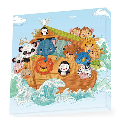 Diamond Painting Tiere Arche Noah