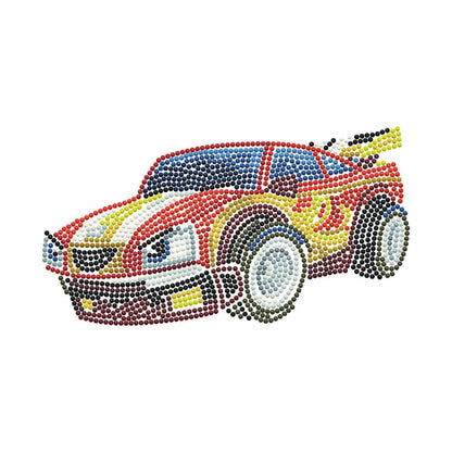 Diamond Painting Rennauto