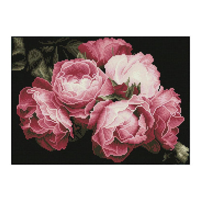 Diamond Painting Vintage Rosen