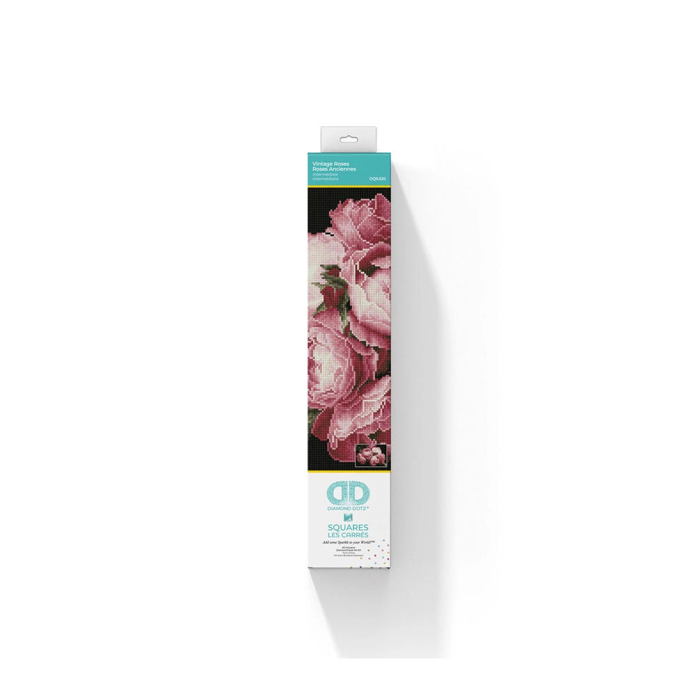 Diamond Painting Vintage Rosen