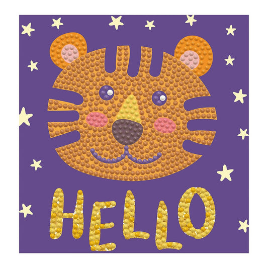 Diamond Painting Hallo Tiger