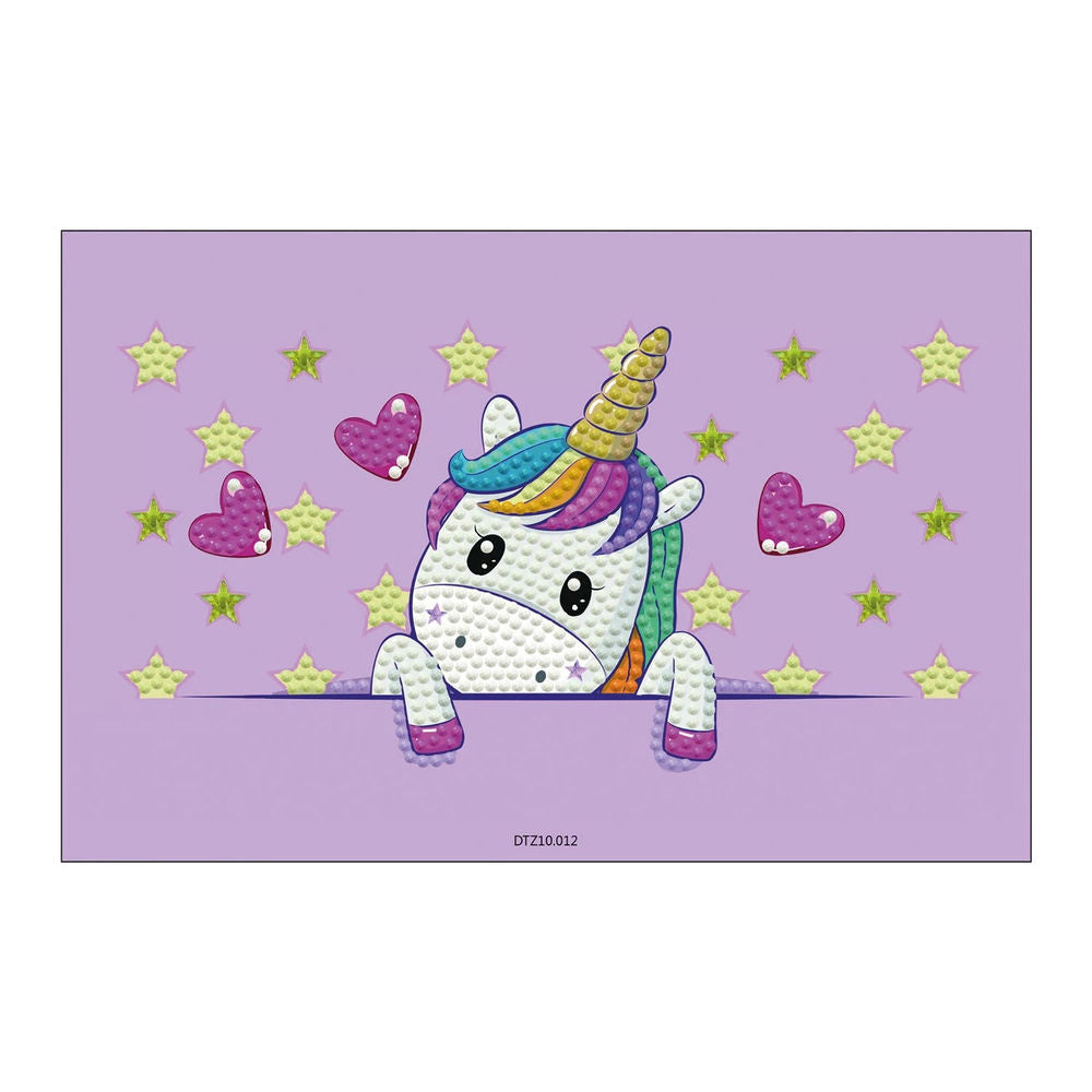 Diamond Painting Set Einhornbaby
