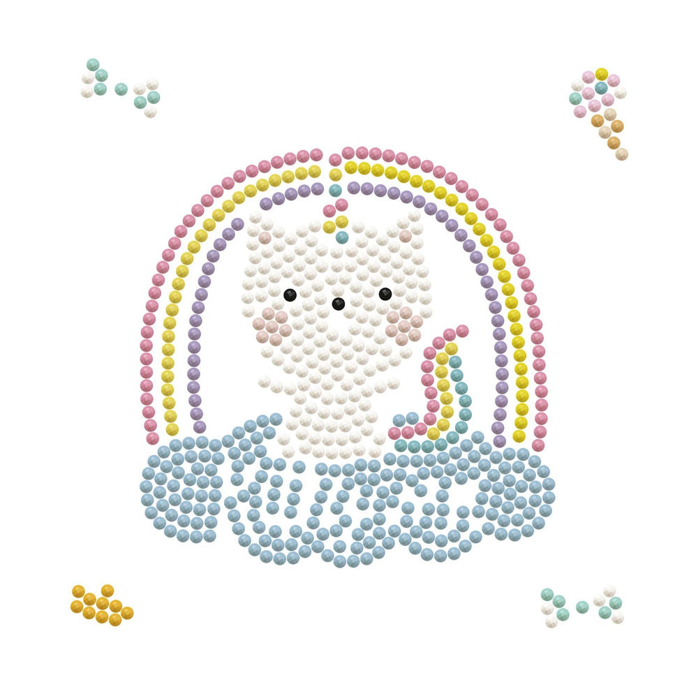 Diamond Painting Katze Einhorn