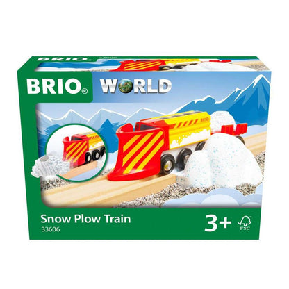 BRIO Snow Plow Train