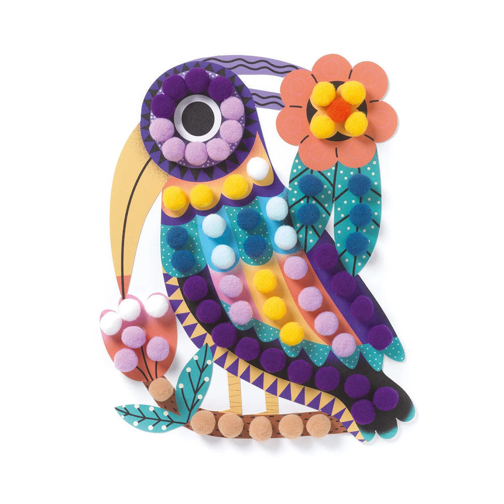 Djeco Silhouetten Pompons