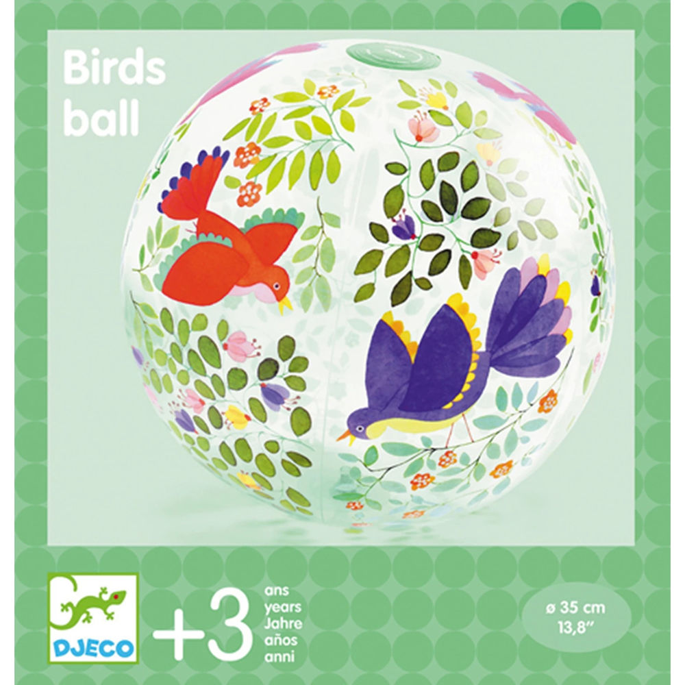 Djeco Ball Vögel Ø35 cm