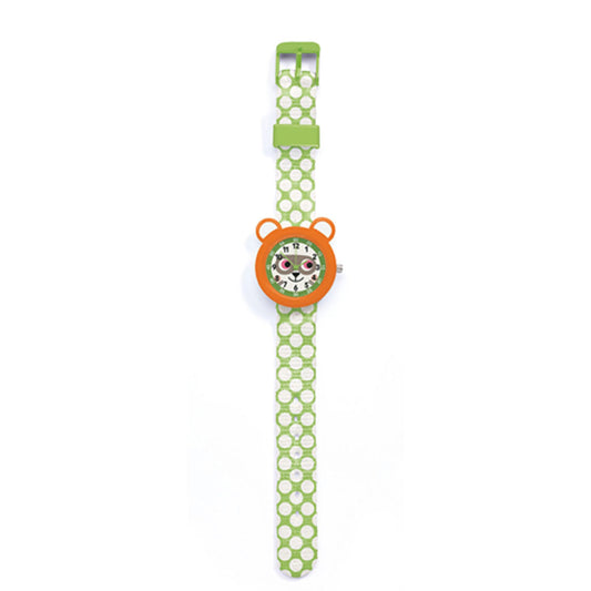 Djeco Armbanduhr Waschbär