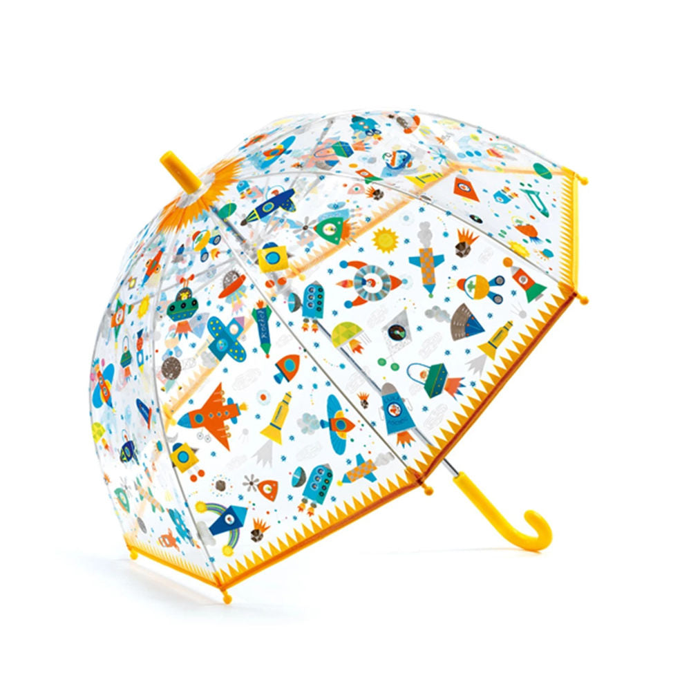 Djeco Regenschirm Weltraum 70 x 68 cm