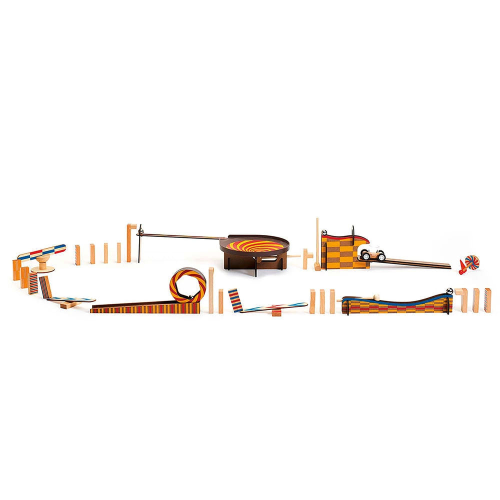 Djeco Kettenreaktionsspiel Zig & Go, 45 Teile