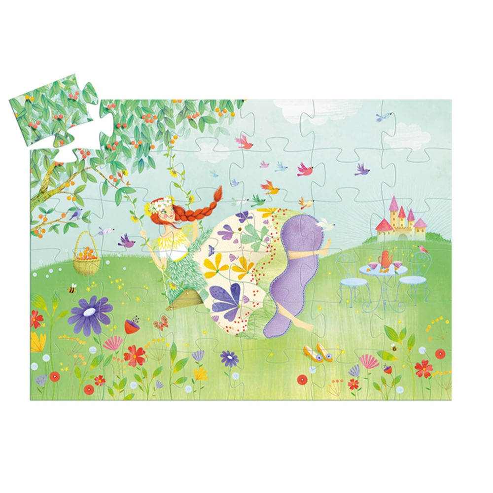 Puzzle Prinzessin des Frühlings 36 Teile