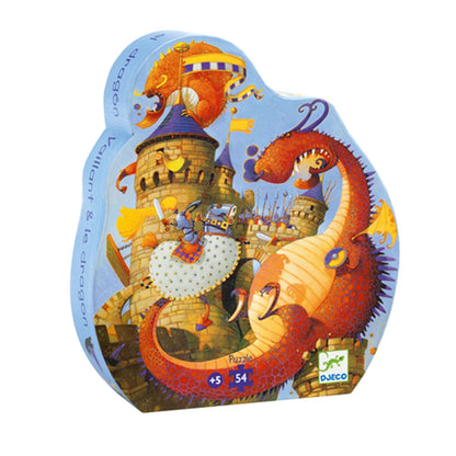 Djeco Vaillant und der Drache, 54 Teile