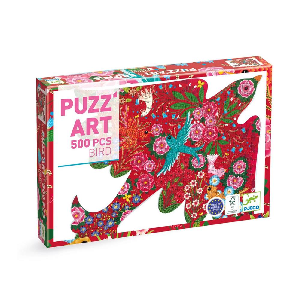 Djeco Puzz'Art Vogel 500 Teile