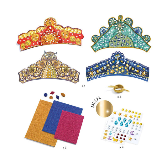 Djeco DIY - 4 Mosaik Diademe