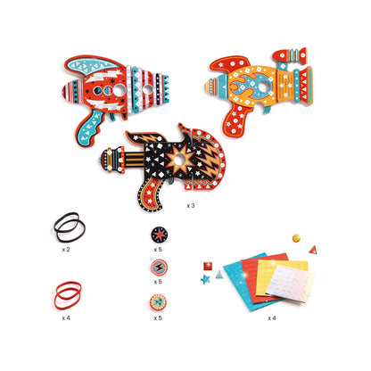 Djeco DIY - 3 Token-Werfer