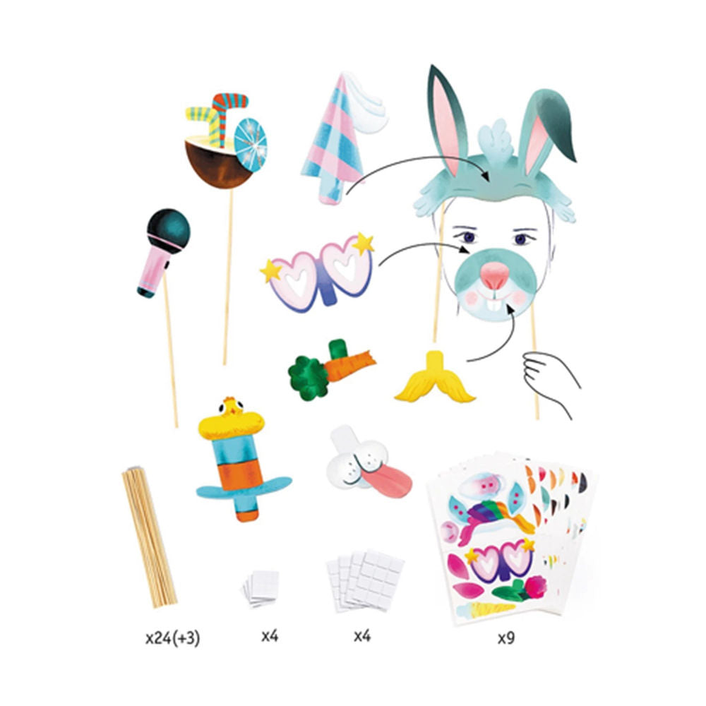 Djeco DIY - Photobooth Tiere