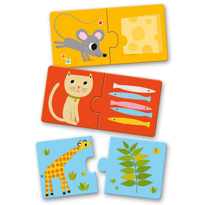 Puzzle Duo Zu Tisch!