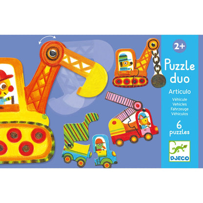 Puzzle Duo Fahrzeuge