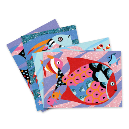 Djeco Sandbilder Regenbogenfisch